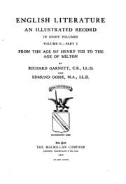 Tapa de English Literature an Illustrated Record