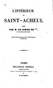 Tapa de L'Intérieur de Saint-Acheul