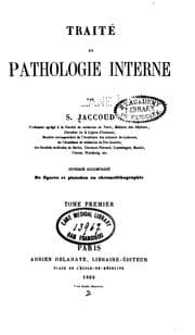 Tapa de Traité de pathologie interne