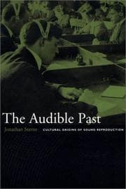 Tapa de The audible past