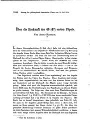 Tapa de Über die Herkunft der 48(47) ersten Päpste