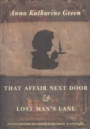 Tapa de That Affair Next Door and Lost Man's Lane