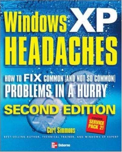 Tapa de Windows XP headaches