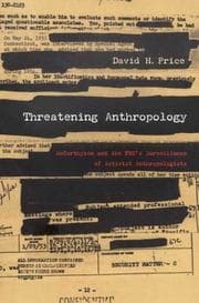 Tapa de Threatening anthropology
