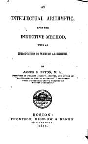 Tapa de An Intellectual Arithmetic Upon the Inductive Method