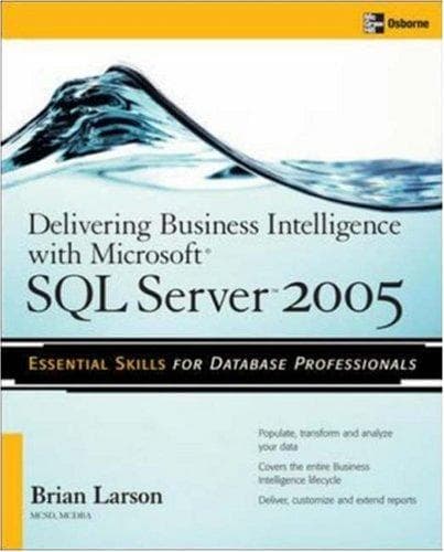 Tapa de Delivering Business Intelligence with Microsoft SQL Server 2005