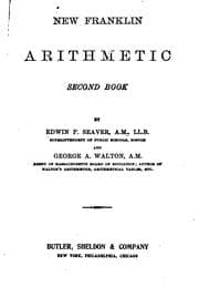 Tapa de New Franklin Arithmetic: Second Book