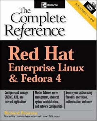 Tapa de Red Hat Enterprise Linux & Fedora Core 4