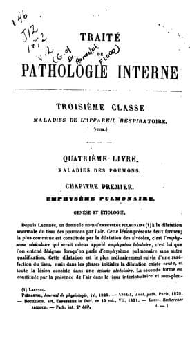 Tapa de Traité de pathologie interne. v. 2