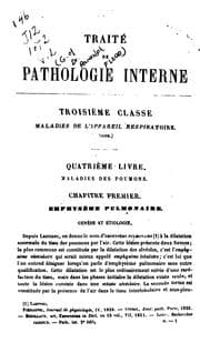 Tapa de Traité de pathologie interne. v. 2