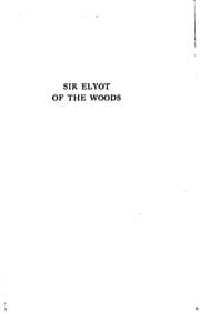 Tapa de Sir Elyot of the Woods: A Novel