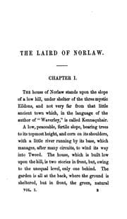 Tapa de The laird of Norlaw, by the author of 'Margaret Maitland'