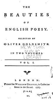 Tapa de The beauties of English poesy