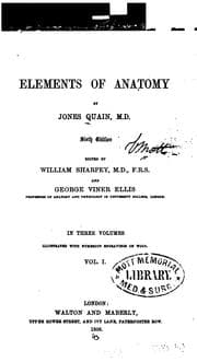 Tapa de Elements of anatomy v.3