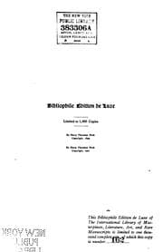 Tapa de International Library of Masterpieces, Literature, Art and Rare Manuscripts: History, Biography ...