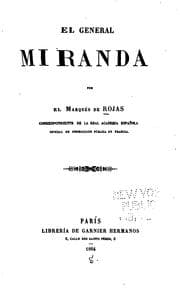 Tapa de El General Miranda