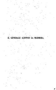 Tapa de Il generale Alfonso La Marmora: ricordi biografici
