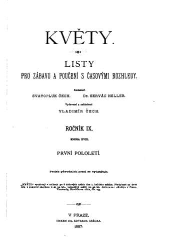 Tapa de Květy
