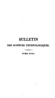 Tapa de Bulletin universal des sciences et de líndustrie