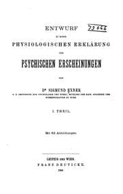 Tapa de Entwurf zu einer physiologischen Erklärung der psychischen Erscheinungen
