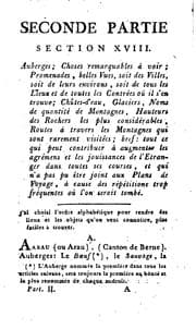Tapa de Instructions pour un voyageur qui se propose de parcourir la Suisse: de la ..