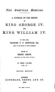 Tapa de A journal of the reigns of king george iv