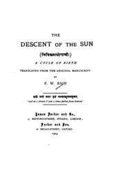 Tapa de The Descent of the Sun ...: A Cycle of Birth