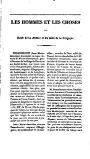Tapa de Archives historiques et littéraires du Nord de la France et du Midi de la ...