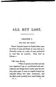Tapa de All but lost