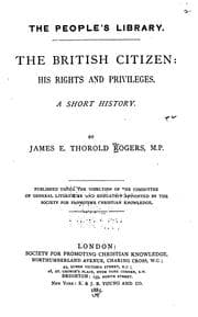 Tapa de The British Citizen: his rights and privileges
