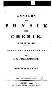 Tapa de Annalen der Physik