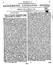 Tapa de Allgemeine Literatur-zeitung