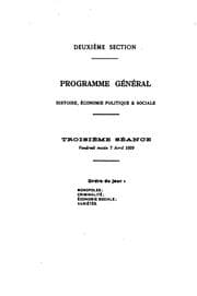 Tapa de Compte-rendu publié par Dr. Legrain, président du congrés et Dr. Boissier, secrétaire général