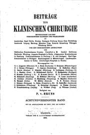 Tapa de Beitraege zur klinischen chirurgie