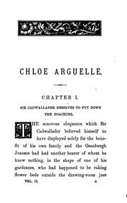 Tapa de Chloe Arguelle, by the author of 'The Rebecca rioter'