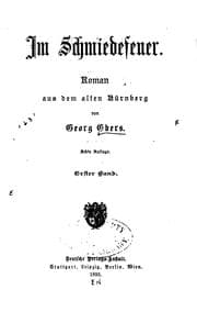 Tapa de Im Schmiedefeuer: Roman aus dem alten Nürnberg