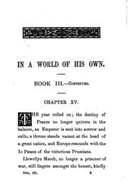 Tapa de In a world of his own