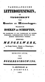 Tapa de Vaderlandsche letter-oefeningen