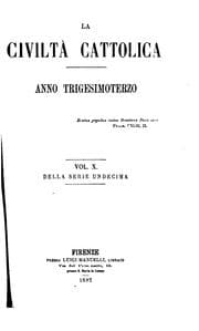 Tapa de La Civiltà cattolica