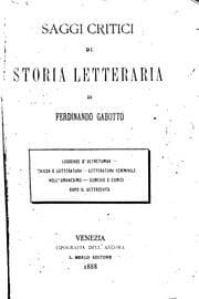 Tapa de Saggi critici di storia letteraria: Leggende d'oltretomba-Chiesa e letteratura Letteratura ..