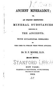 Tapa de Ancient Mineralogy: Or