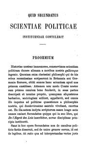 Tapa de Quid Secundatus politicae scientiae instituendae contulerit