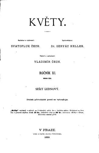 Tapa de Květy