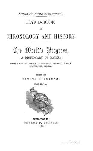 Tapa de Putnam's Home Cyclopedia ..