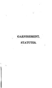 Tapa de A Treatise on the Law of Attachment and Garnishment: With an Appendix ..