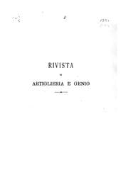Tapa de Rivista di artiglieria e genio
