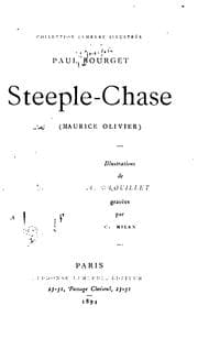 Tapa de Steeple-chase (Maurice Olivier)