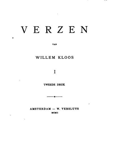 Tapa de Verzen