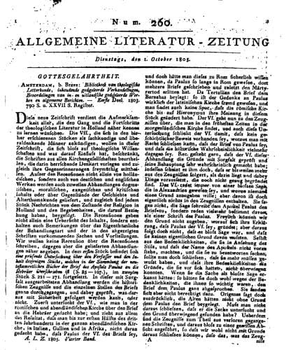 Tapa de Allgemeine Literatur-zeitung