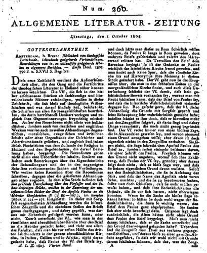Tapa de Allgemeine Literatur-zeitung